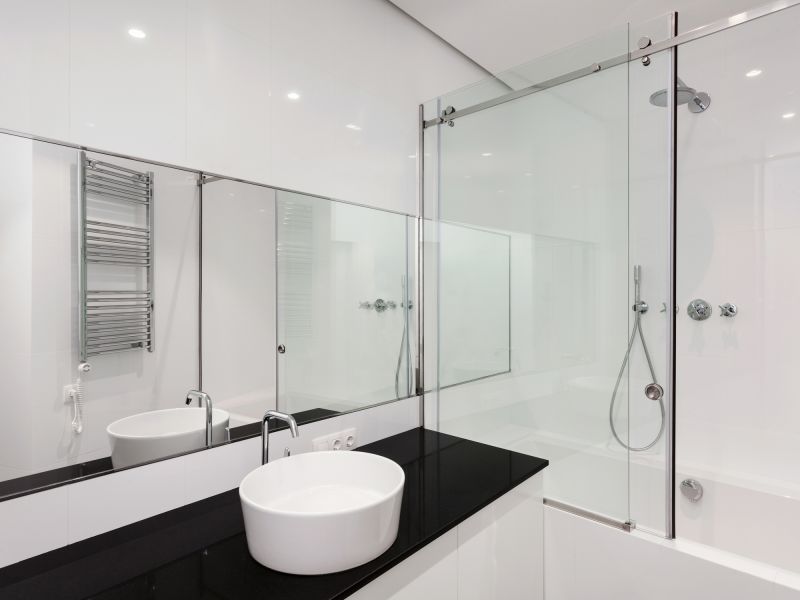 Contemporary Shower Areas